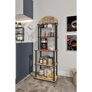 Lungo Dekoratif Kişiye Özel Isminize Özel Kahve Köşesi Safir Meşe