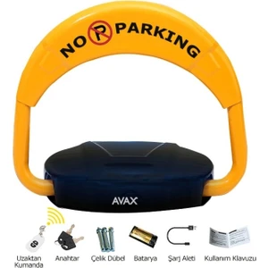 Uzaktan Kumandalı Elektrikli Kişisel Park Yeri Bariyeri