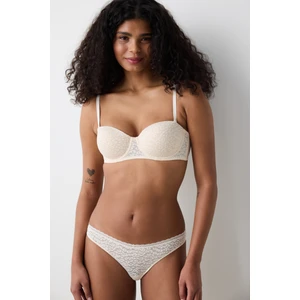 Bloom Lace Dantel  Krem Sütyen
