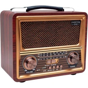Rt-821 Bluetooth Fm-Usb-Tf-Aux Nostaljik Radyo