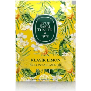 Eyüp Sabri Tuncer 50li Mendil Klasik Limon Kolonyalı  (9,3 x 12,5) Doypack