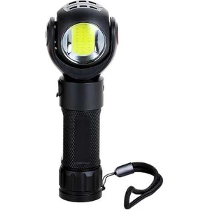 SL-F860 3W COB+3W LED Pilli Dönebilen Çift Başlıklı Manyatik Tutuculu El Feneri