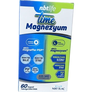 Nbt Life Tıme Magnezyum 60 Kapsül