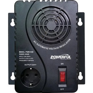 PWM-500 500VA 250W Kombi, Buzdolabı Otomatik Voltaj Regülatörü