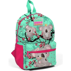 Coral High Kids Neon Mercan Iki Bölmeli Anaokul Sırt Çantası 23513