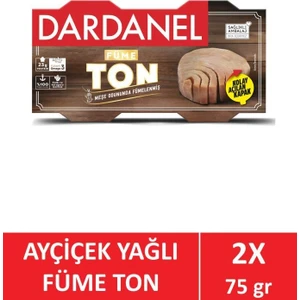 Ayçiçek Yağlı Füme Ton 2 * 75 gr