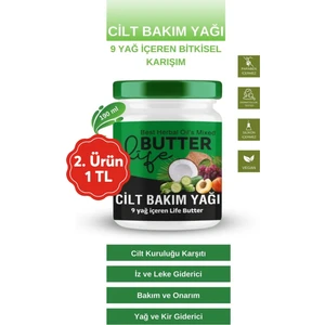 9 Yağ Içeren Kuruluk Karşıtı Onarıcı Nemlendiricili Cilt Bakım Yağı 190 ml
