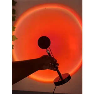 Gün Işığı-Batımı Gibi Uzaktan Kumandalı Sunset Lamba 16 Renk Gece Lambası 360 ° Fotoğraf Çekim Işığı