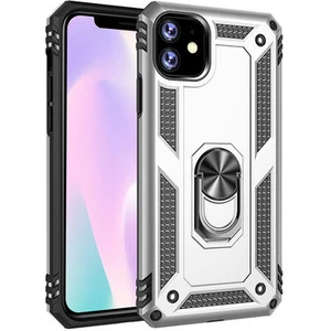 iPhone 11 Kılıf Tam Koruma Çift Katmanlı Ibiza Sert Silikon Kapak