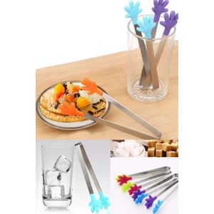 Ev Ofis Tipi Çay Şekeri Sevimli El Şeklinde Maşa 1 Adet