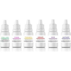 Sabun Bazı Boyası Seti (6 Renk x 50 Ml)