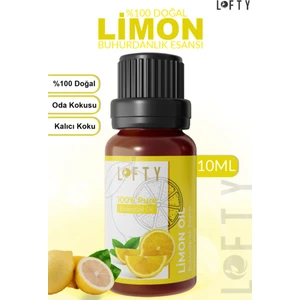 Limon Uçucu Yağ Buhurdanlık Esansı Oda Kokusu 10 ml