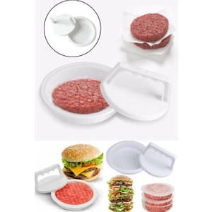 Hamburger Köfte Kalıbı Köfte Presi Şekillendirici Burger Press Pratik Köfte Yapma Aparatı