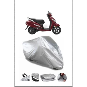 Honda Activa 125 Gri Motosiklet Brandası Arka Çanta Uyumsuz