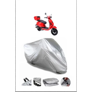 Rks Azure 50 Pro Gri Motosiklet Brandası Arka Çanta Uyumsuz