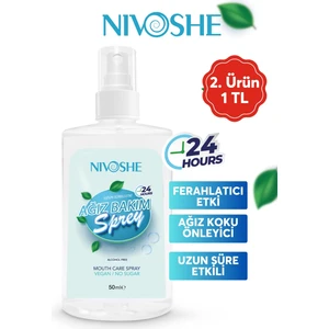 Premium Ağız Kokusu Önleyici Giderici Sprey Anında Koku Giderici Sprey 50 ML