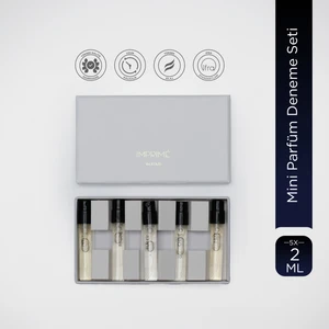Mini Parfüm Kadın Deneme Seti 5 x 2 ml (Muse, Cherie, Priere, Interne ve Flaner)