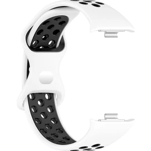 Xiaomi Mi Band 8 Pro Rainbow Gently Band Kordon Beyaz Siyah