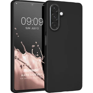 Matte Silicone Samsung Galaxy A26 Kılıf Siyah