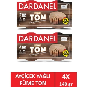 Ayçiçek Yağlı Füme Ton 4 x 140 gr