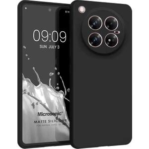 Matte Silicone Infinix Zero 40 4g Kılıf Siyah
