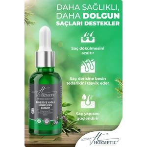 2 Adet Biberiye Yağı Serum Hızlı Saç Uzatma Saç Oluşumunu Destekleyen Dökülme Karşıtı Önleyici