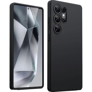 M.TK Moveteck Samsung Galaxy S25 Ultra Kılıf Kamera Korumalı Yumuşak Renkli Silikon Kapak Mat Hisli