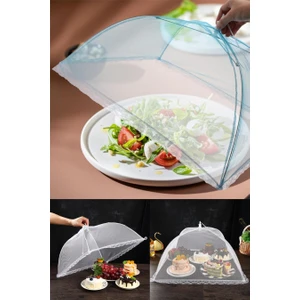 Gıda Koruyucu Şemsiye Yiyecek Sinek Koruyucu Tül Cibinlik 65 Cm
