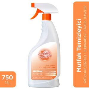 Clean Plus+ Yağ ve Kir Çözücü Ultra Güçlü Mutfak Temizleyici 750 ml