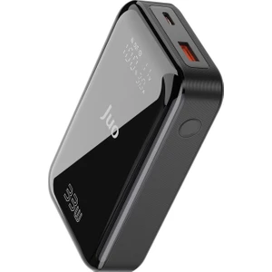 10000 mAh 33W LED Watt Amper Göstergeli Usb-A + Type-C Powerbank Taşınabilir Hızlı Şarj Cihazı