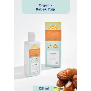 Iva Natura Organik Bebek Yağı 125 ml Tatlı Badem Jojoba ve Lavanta Özlü Besleyici Rahatlatıcı
