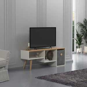Güne Plus Tv Standı Beyaz Meşe