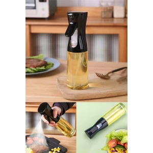 200 ml Kapasiteli Cam Sprey Yağdanlık Dayanıklı ve Şık Tasarım Hassas Püskürtme ile Mutfak Kullanımı