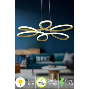 Nipul Modern Sarkıt Gün Işığı LED Avize Salon Mutfak Oda Hol Ledli Avize Eskitme Kasa