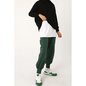 Beyaz-Pamuklu Penye Kısa Içlik Etek