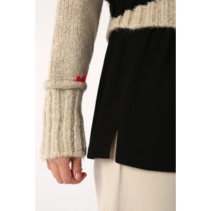 Siyah Pamuklu Penye Kısa Içlik Etek