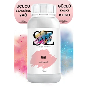 Gül Esansiyel Uçucu Koku Yağ Buhurdanlık Yağı Difüzör Esansı Hobi Esans 250ml