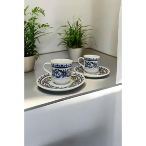 Topkapı 2 Kişilik 4 Parça Kahve Fincan Takımı