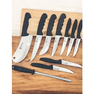 Sürmene 10 Parça Mutfak Bıçak Seti Et, Ekmek, Sebze Mulberry Series