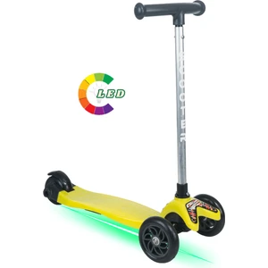 Colorwase LED Işıklı 4 Kademe(50-65 Cm) Ayarlanabilir 3 Tekerlekli Scooter
