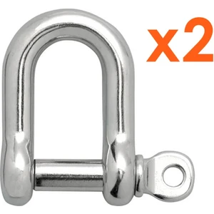 Tekne Zincir Kilidi Cr-Ni Paslanmaz 5mm 2 Adet