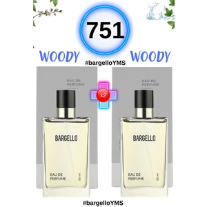 751 Woody Edp 50 ml Erkek Parfüm 2 Adet Edp