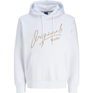 Jack & Jones Originals Jorsignature Pamuklu Relaxed Fit Kapüşonlu Baskılı Sweat Erkek Sweat 12281990