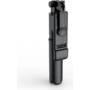 Bluetooth Kablosuz Uzaktan Kumandalı ve Tripod Standlı Selfie Çubuğu