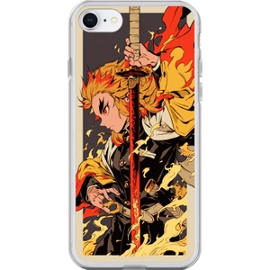 Dali Design Apple iPhone 6s Uyumlu Şeffaf Kılıf Demon Slayer Tasarımlı 3