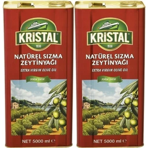 Zeytinyağı 10 lt Natürel Sızma Soğuk Sıkım (Teneke) (2 Adet*5lt)