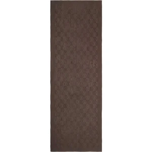 Dama Desen Açık Kahverengi Naia Pamuk Şal 70x200