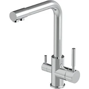 Arıtma Çıkışlı Eviye Bataryası -Krom