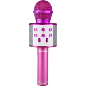 TV50 Karaoke Mikrofon Dahili Hoparlörlü Usb+Aux+Flash+Tf Kart Destekli Karaoke Mikrafon