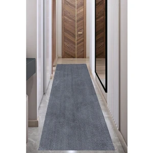 Decofloor Halı Microfiber Antrasit Dokuma Halı Yumuşak Dokulu Puffy Halı Shaggy Kalitesinde Ultra Konfor